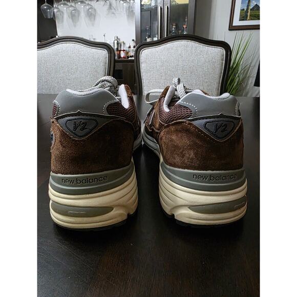 New Balance 991 V2 Made In England Pinecone Brown Sneakers Size US 7.5 EUR 40.5